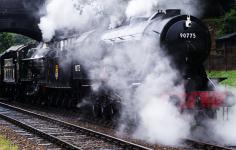 Steve Robinson - Steaming at Weybourne