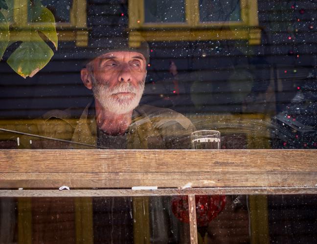 Cafe window - Alan James