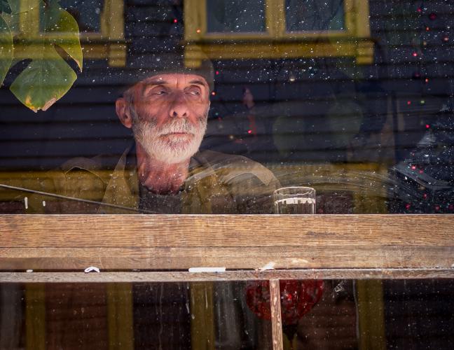 Cafe window - Alan James