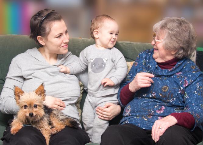 Grandma you're funny! - Helen Cruickshank