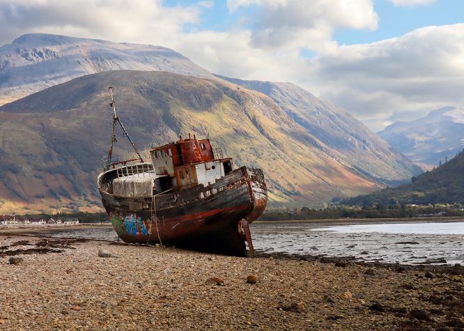 The Corpach Wreck - Anne Aldred