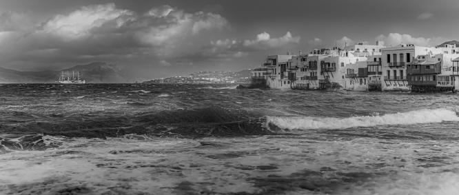 Stormy Sea Mykonos. - Karen Kilbourn