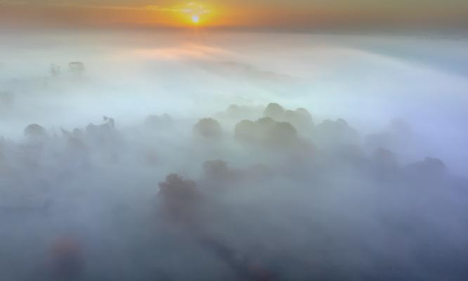 Sunrise over Dedham Vale - Andrew Bailey