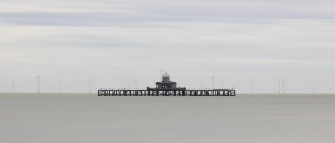Landing stage Herne Bay pier - Jean Taylor