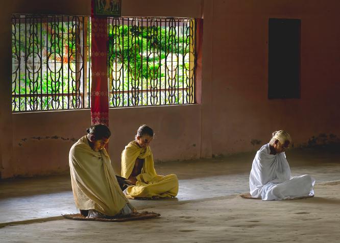 At Meditation Majuli Island, Bangladesh - Colin Westgate