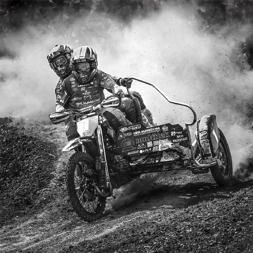 Two riders, one machine. - Shaun Hykel