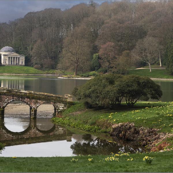 Alison Pangbourne - Stourhead in Spring