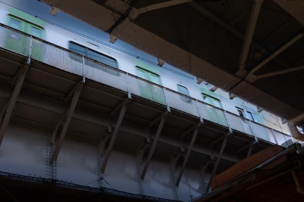 Train overhead - Jean Taylor