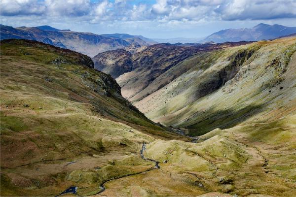 Looking North-West from Greenup Edge in the Lake District - Chris Poole