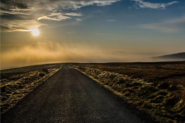Dawn at Tan Hill - Chris Poole