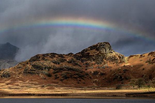 Rainbow at Blea Tarn - Jennifer Brett