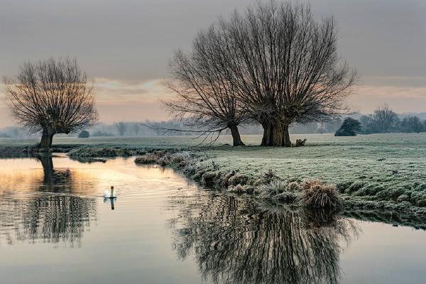 Sunrise on the Stour - Colin Brett