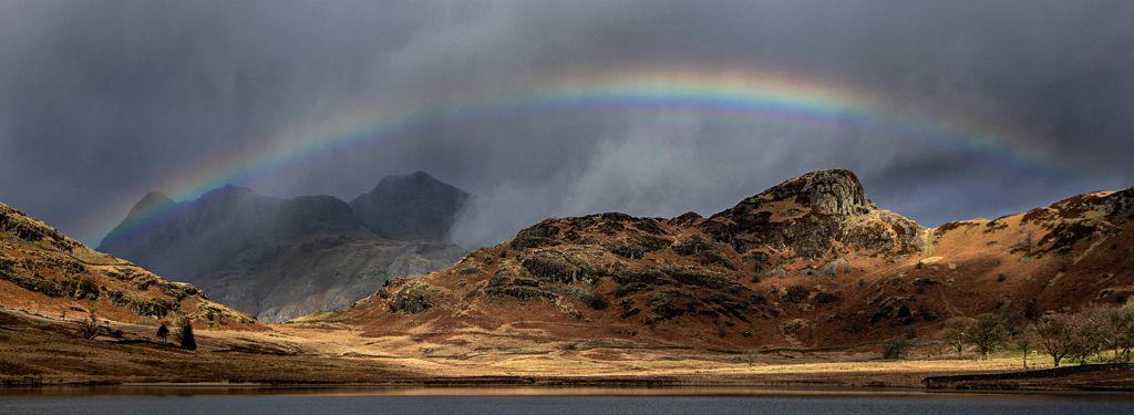 Rainbow at Blea Tarn - Jennifer Brett
