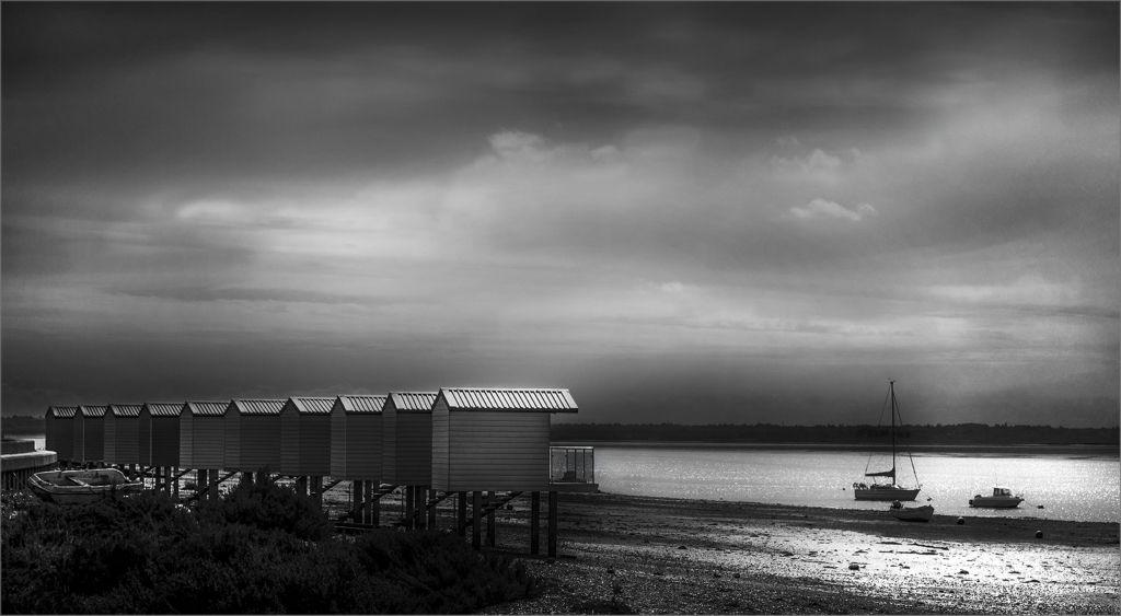Osea Huts - Peter Howard