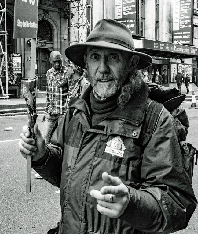 Protester - Dean Crosdale