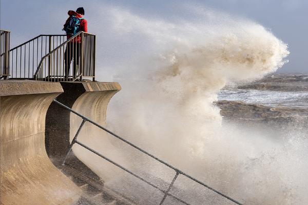 Storm Eunice At Frinton - Colin Brett
