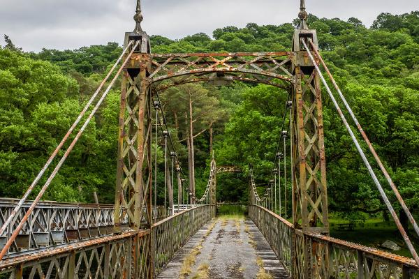 Elan Suspension Bridge - David Cross