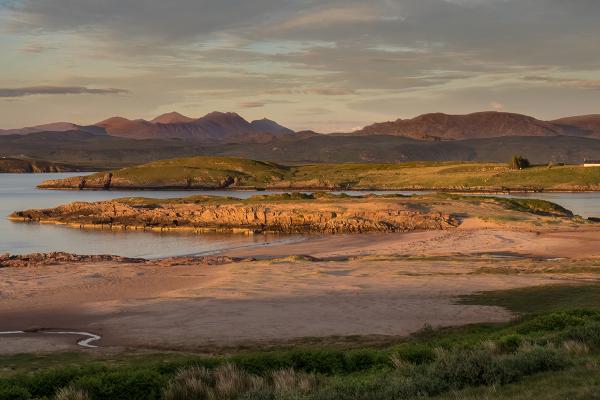 Sunset at Poolewe - David Cross