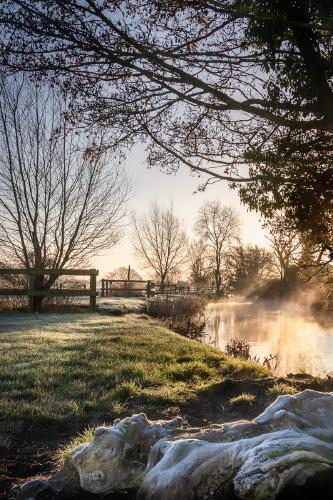 Dedham, sun rising - Ian Carter