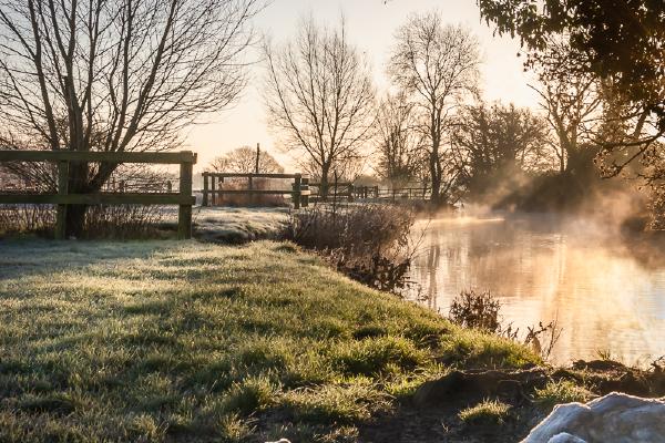 Dedham, sun rising - Ian Carter