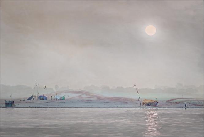 Dawn at the River Edge - Roy Essery