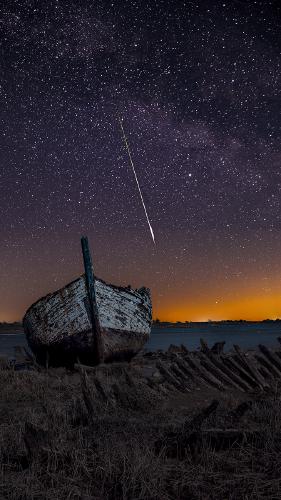 Light at night, Maldon - Martin Ventris-Field