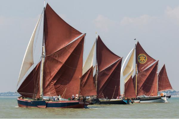 Thames Barges Racing - Terry Stone