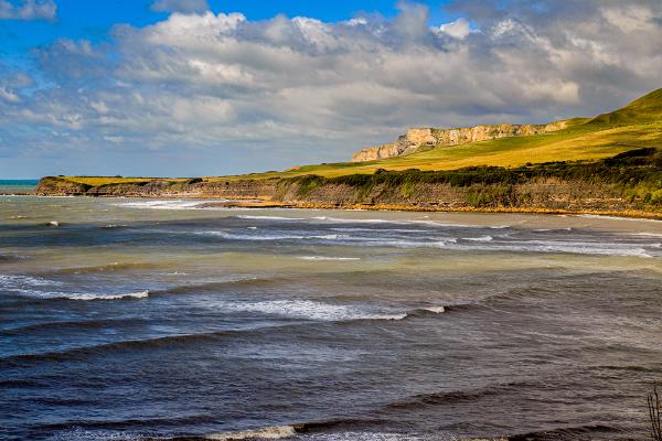 Gadd cliff and Worbarrow Bay - Peter Pangbourne