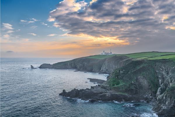 Lizard lighthouse from the south-west coastal path - Peter Pangbourne