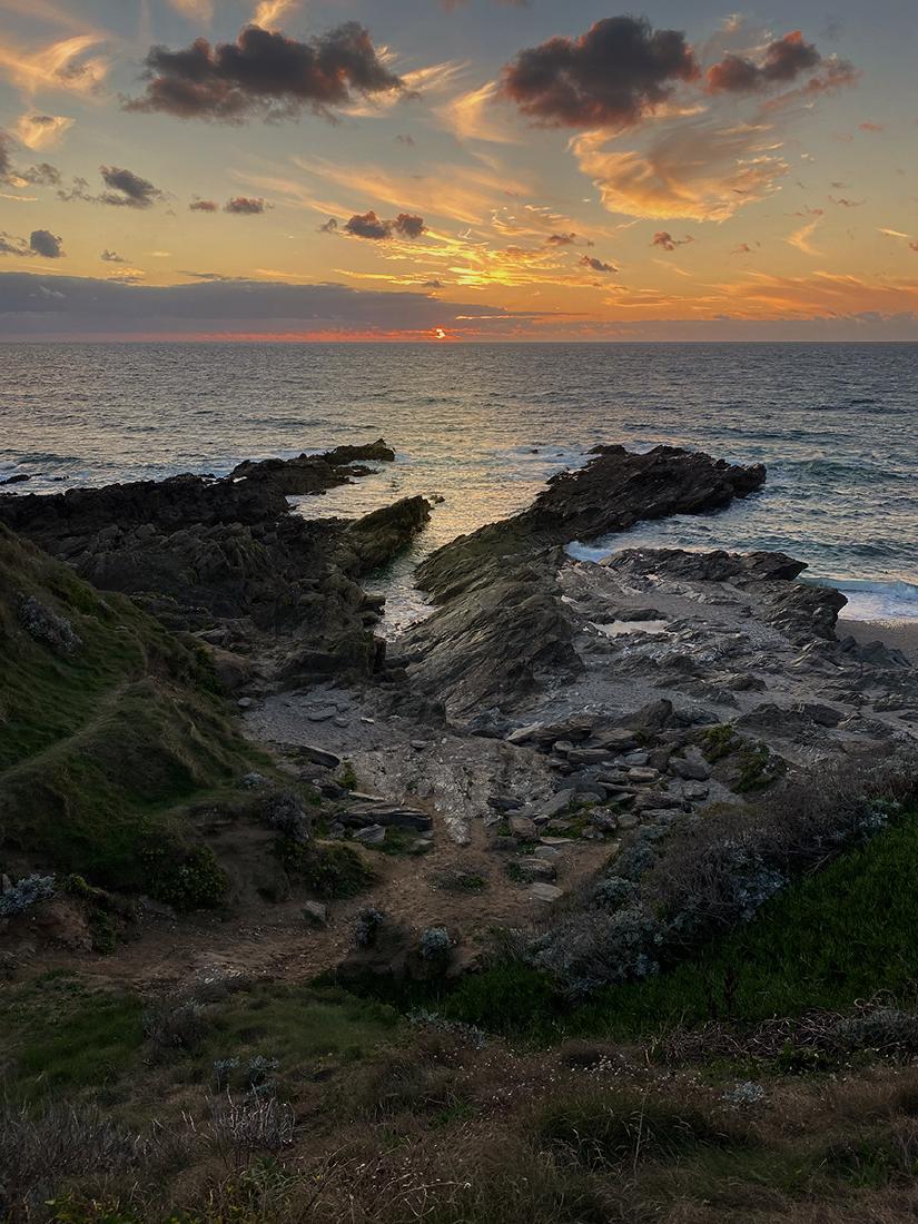 Day closes over Little Fistral - Roy Essery
