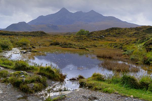 Cuillin Mountains from Sligachan - Steve Robinson