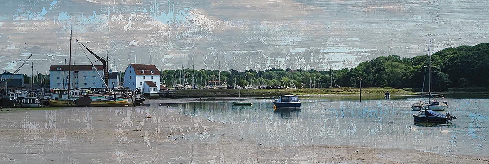 Painterly Tide Mill - Nesta James