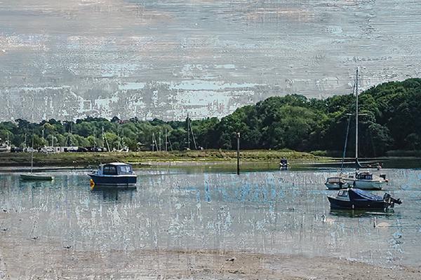 Painterly Tide Mill - Nesta James