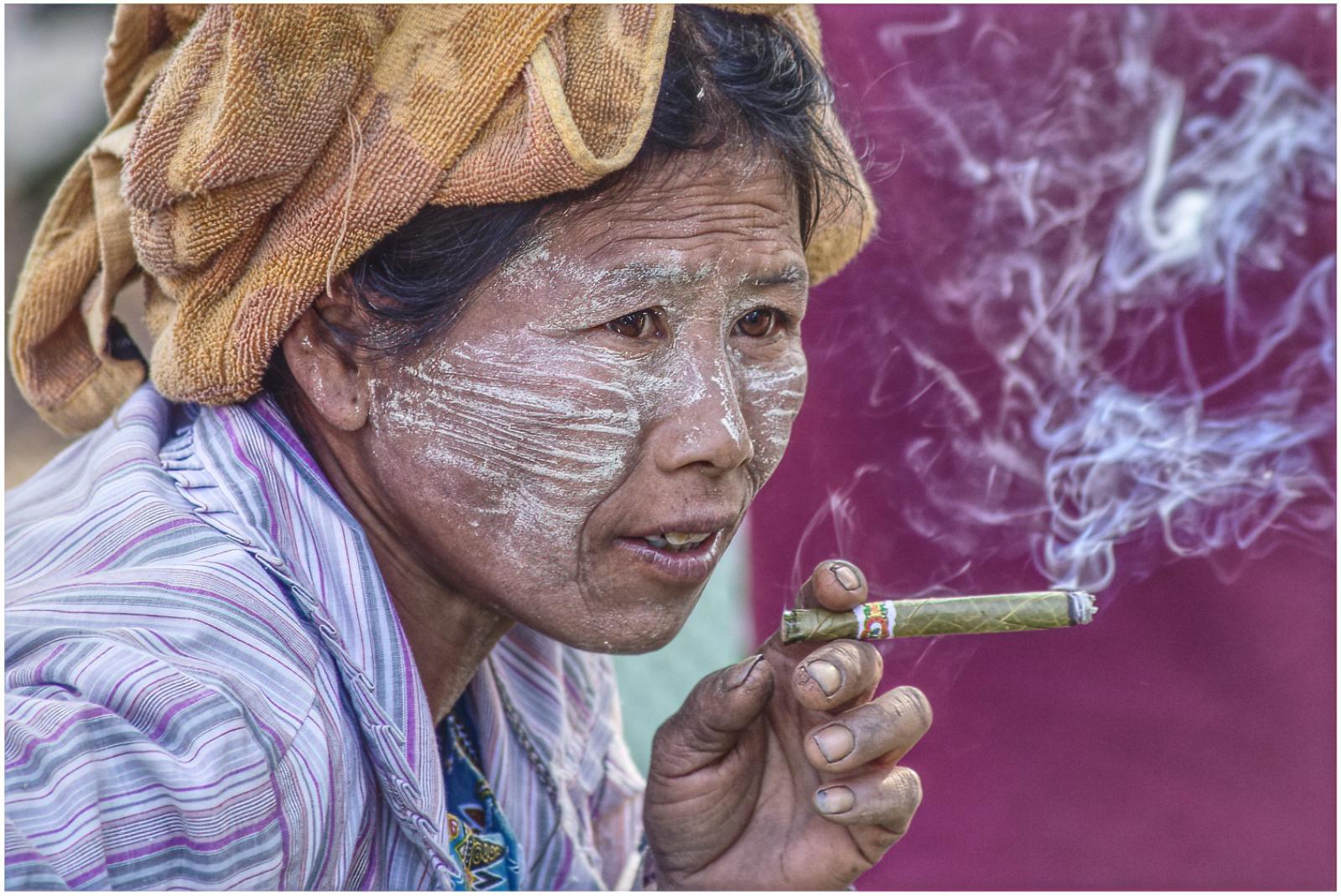 Cigar break, Myanmar - Keith Bailey
