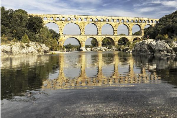 Pont du Gard - 1st Century Roman Aquaduct - David Egerton