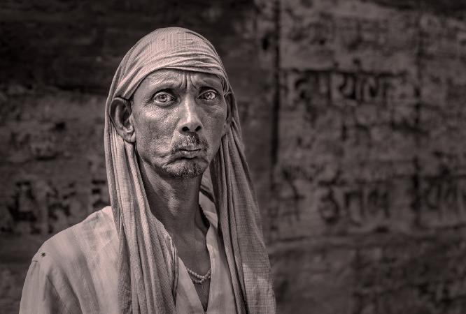 Man In A Headscarf - Roy Essery