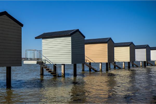 Osea Beach Huts - Jennifer Brett