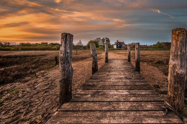 Sunset at Alresford Quay - Mark Kench