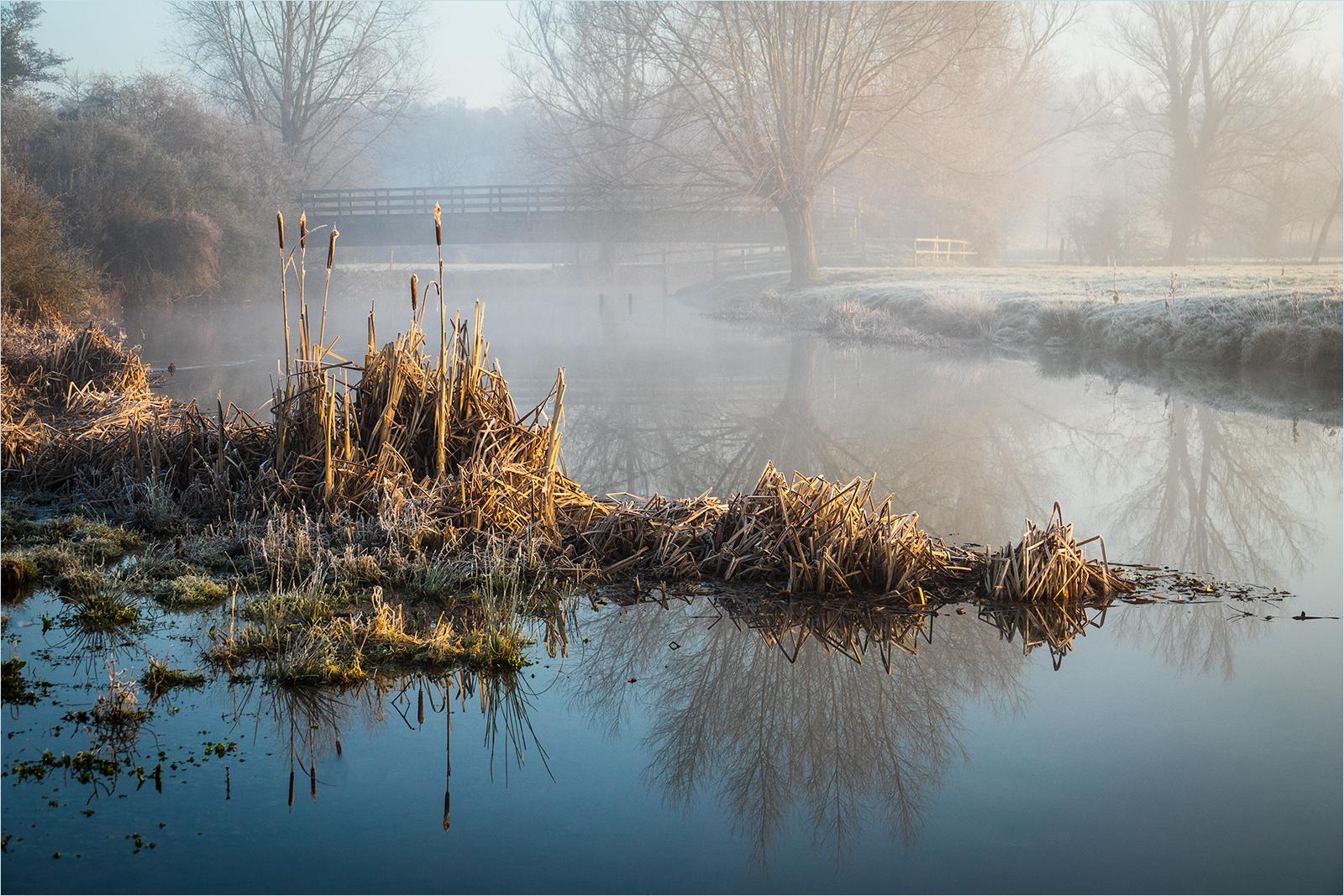 River Stour In Winter - Jennifer Brett