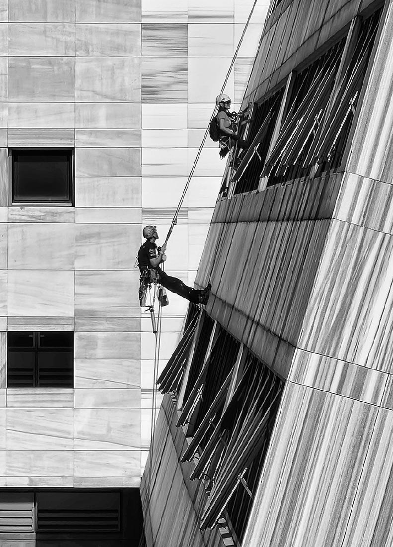 Workers on a Marble Building - Aysu Bilgic