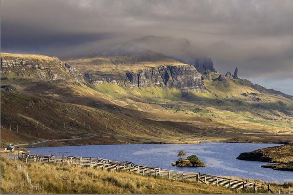 Loch Leathan and the Old Man of Storr - Alison Pangbourne