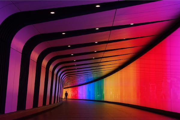 Psychedelic Walk Way - Hilary Knight