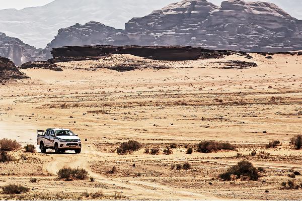 Driving through Wadi Rum - David Egerton