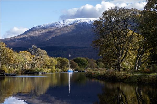Reflections at Corpach - Alison Pangbourne