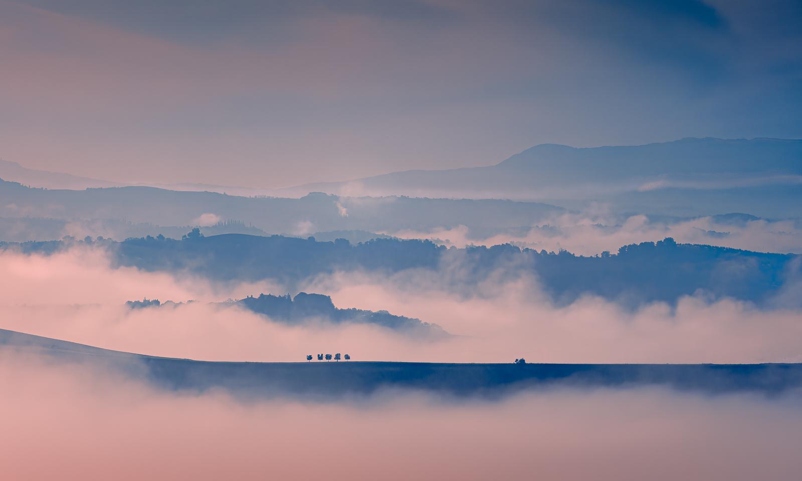 Misty Valleys and Distant Hills - Martin Heathcote