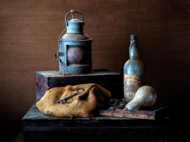 Night Watchman's Table - Chrissie Hart
