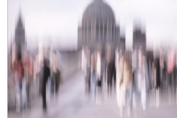 Exodus from St Pauls - Hilary Knight