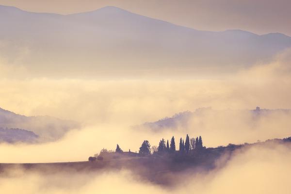 Sunrises over Hills and Mist - Martin Heathcote