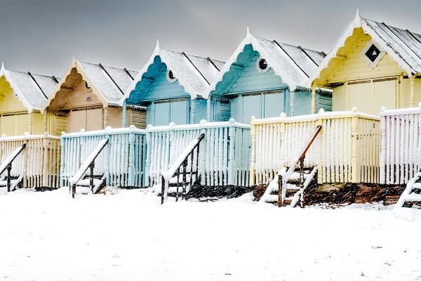Beach Huts of Mersea Island - Shaun Hykel