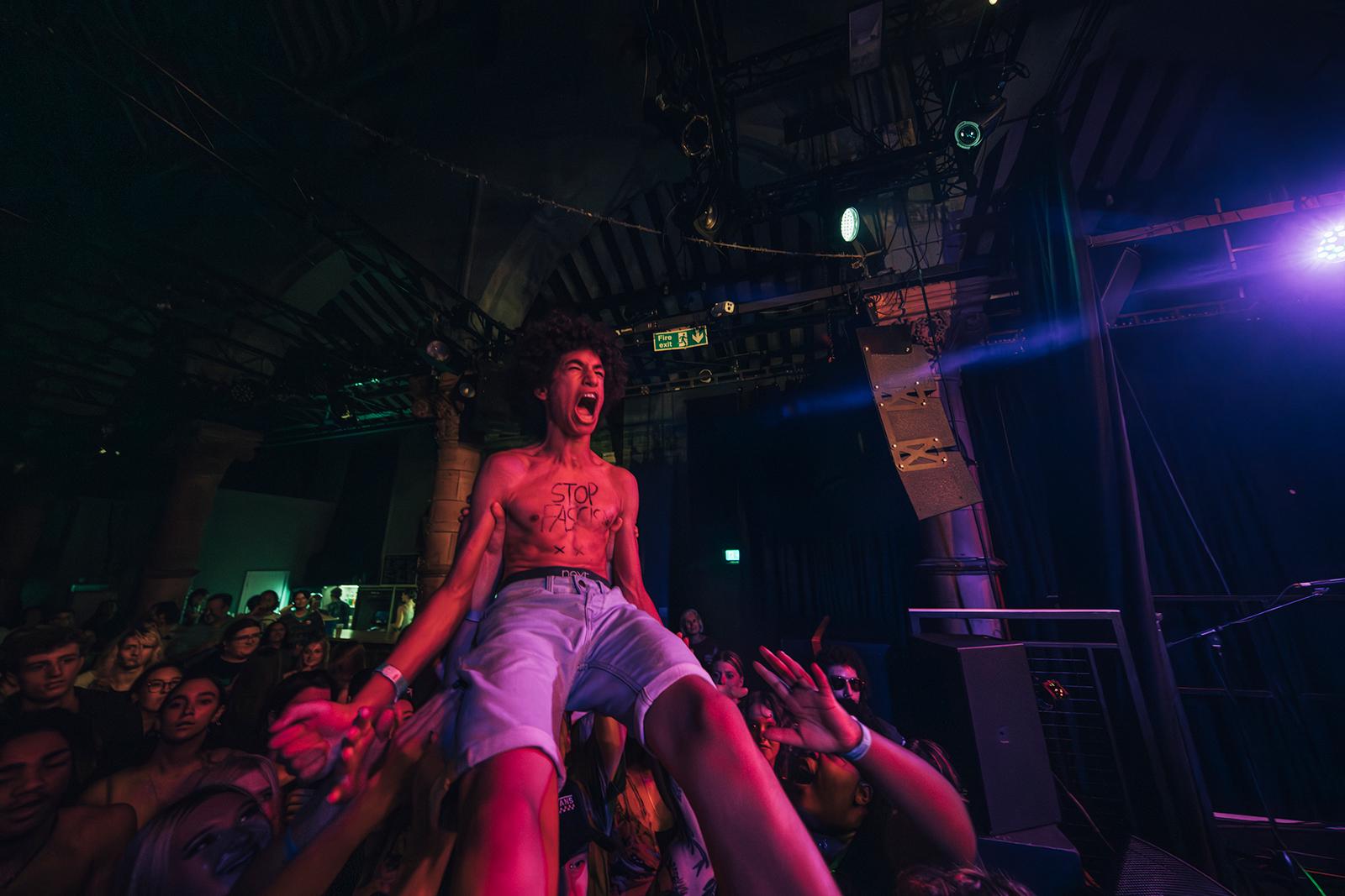 Colchester against Racism Crowdsurfer - Jonathan Dadds
